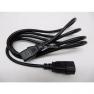 Кабель Питания Molex (Well Shin) WS-002 C13-C14 Redundant Jumper Cord 250v 10A 1xC13 To 1xC14 180cm/1,8m(WS-002)