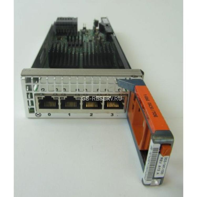 Модуль EMC VNX 4Port iSCSI Pv6 I/O Module 1Gbps 4xRJ45 For VNX5500 VNX5300 VNX5100(100-562-958)