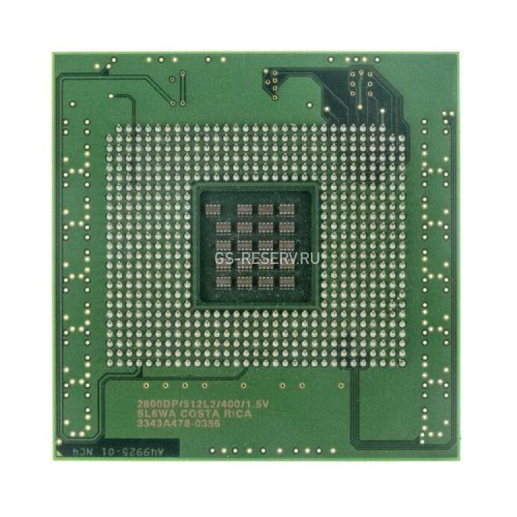Процессор Intel Xeon 2800Mhz (400/512/1.5v) Socket 603 Prestonia(SL6YX)