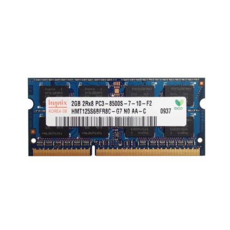 RAM SO-DIMM DDRIII-1066 Hynix 2Gb 2Rx8 PC3-8500S-7(HMT125S6BFR8C-G7)