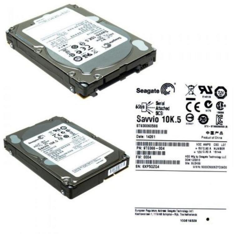 Жесткий Диск Seagate Savvio 10K.5 300Gb (U600/10000/64Mb) 6G SAS 2,5"(ST9300605SS)