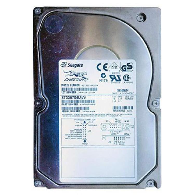 Жесткий Диск Seagate Cheetah 36LP 36,7Gb (U160/10000/16Mb) 68pin U160SCSI(ST336704LWV)