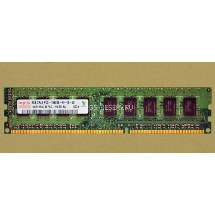 RAM DDRIII-1333 Hynix 2Gb 2Rx8 Unbuffered ECC PC3-10600E(HMT125U7AFP8C-H9)