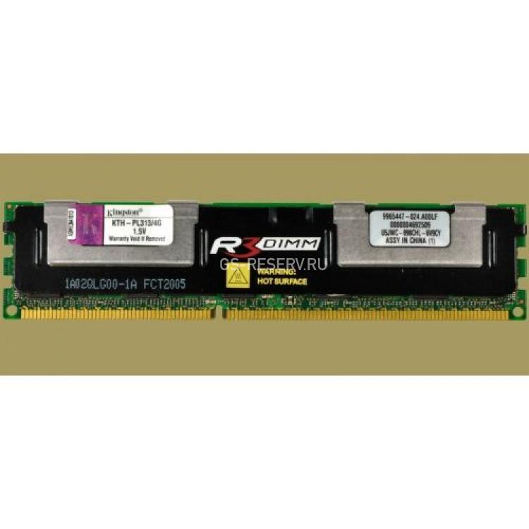 RAM DDRIII-1333 Kingston 4Gb 2Rx4 REG ECC PC3-10600R For 500658-B21 AM230A FX548AV FX62AA NL668AV NL669AV VF47AV XB972AV XB974AV XB975AV(KTH-PL313/4G)
