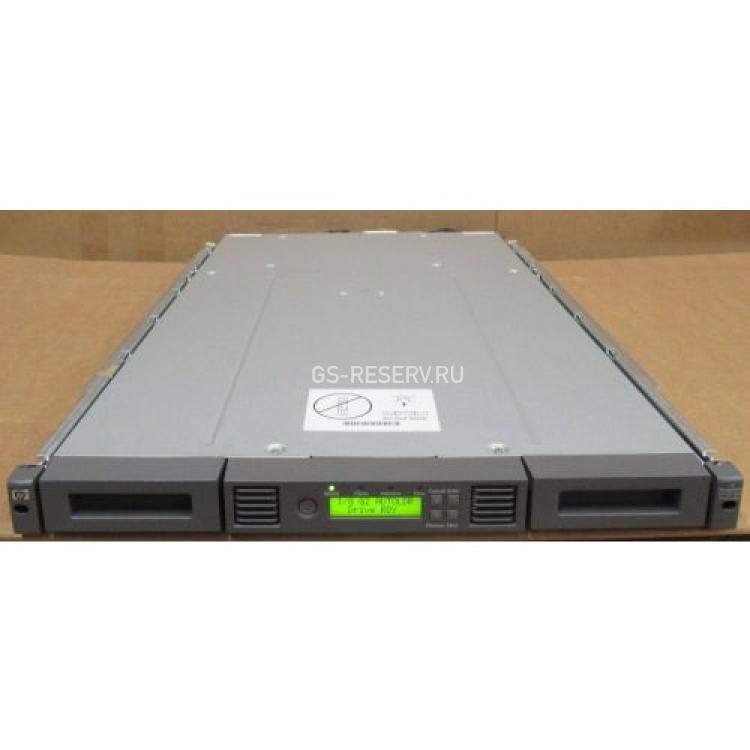 Ленточный Автозагрузчик HP StoreEver 1/8 G2 Tape Autoloader Ultrium 1760 SAS LTO4 800/1.6Tb 1xDrive 2xMagazines 8xSlots SAS 80Wt 19" 1U(AK377B)