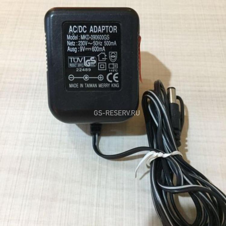 Блок Питания D-Link (Merry King) Input 220-240V 50/60Hz 0.5A Output 9V 0.6A For DKVM-4(MKD-090600GS)