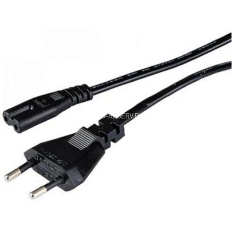 Шнур Питания Mitel 250v 2,5A 2Pin To 1xC7 200cm/2m For Notebooks Routers And Etc.(51004990)