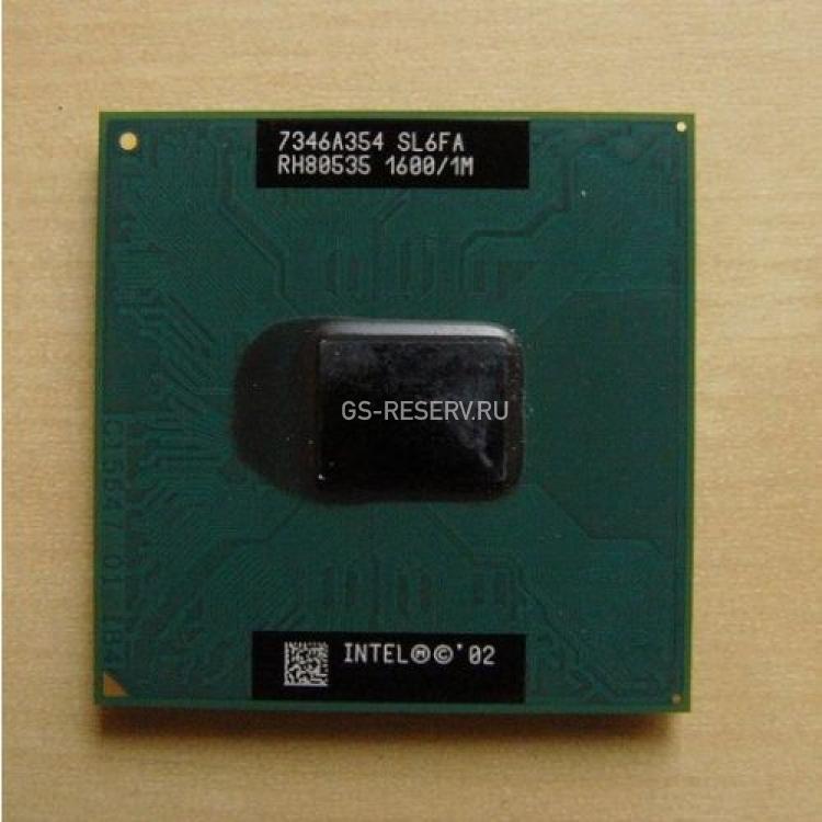 Процессор Intel Pentium M 1600Mhz (1024/400/1,48v) Socket479 Banias(SL6FA)