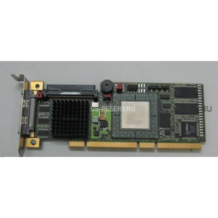 Контроллер RAID SCSI Intel Intel 80303 64Mb Int-1x68Pin Ext-1xVHDCI RAID50 UW320SCSI LP PCI/PCI-X(SRCU42L)