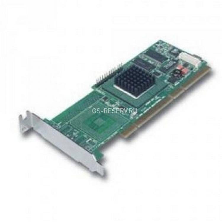 Контроллер RAID SCSI LSI Logic MegaRAID SCSI 320-2E LSI53C1030/Intel Xscale IOP332 500Mhz 128(256)Mb Int-2x68Pin Ext-2xVHDCI RAID50 UW320SCSI PCI-E8x(320-2E)