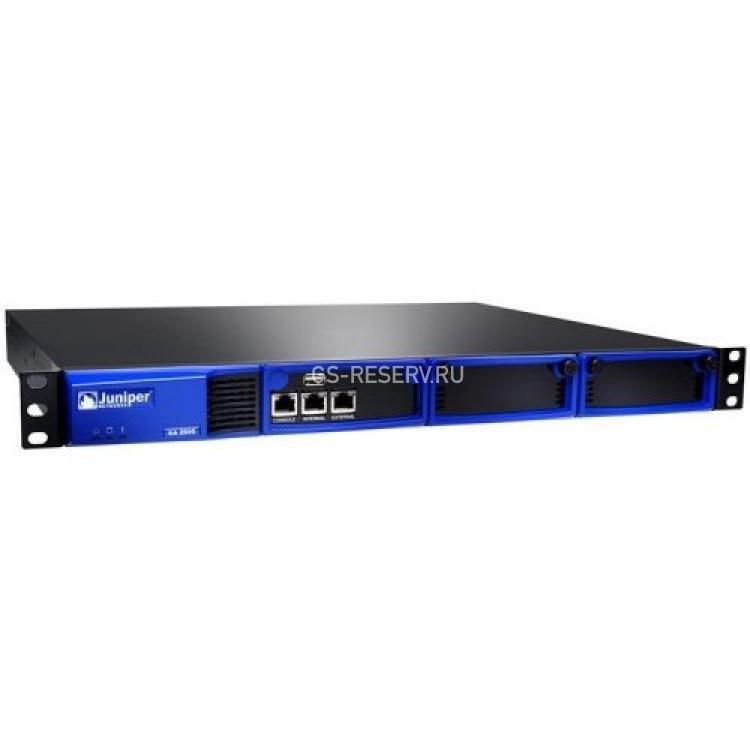 Маршрутизатор Juniper Secure Access 2500 Base System SSL VPN 1Gbe 2xRJ45 1U 19"(SA-2500)