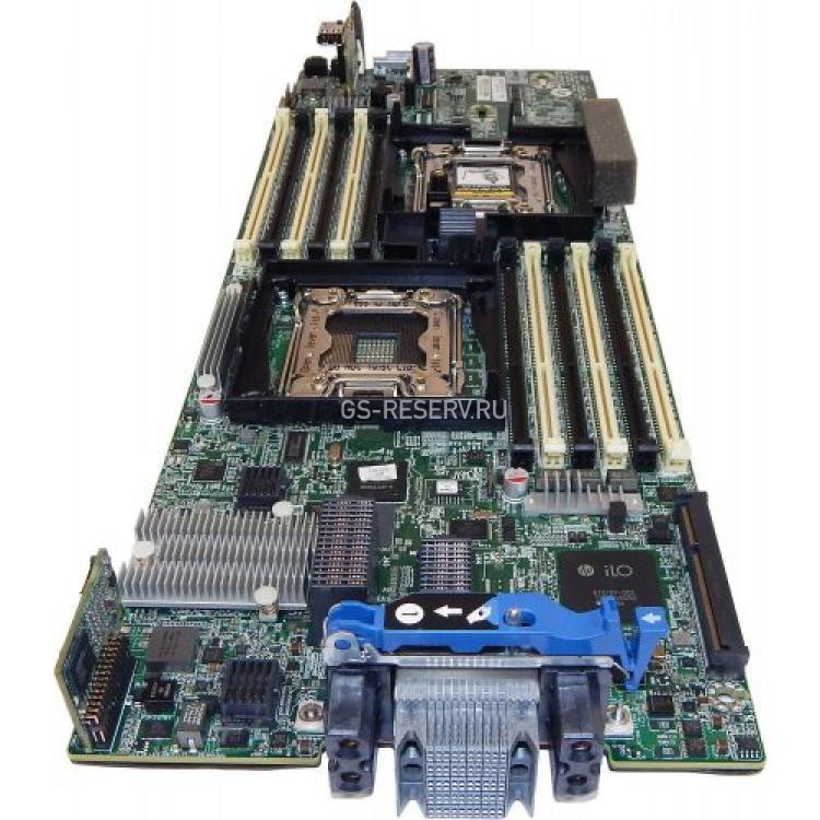 Материнская Плата HP iC600 Dual Socket 1356 12DDR3 2SAS 2PCI-E8x Riser SVGA 2xGbLAN Blade-ATX 8000Mhz For BL420c Gen8(641000-00A)