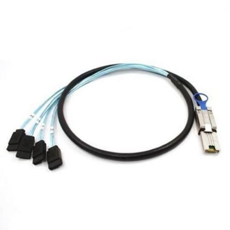 Кабель SAS 1xSFF-8088 (miniSAS) To 4xSATA (4xSATA HDD или Корзина) 100cm/1m(SFF8088-4xSATA-1M)