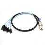 Кабель SAS 1xSFF-8088 (miniSAS) To 4xSATA (4xSATA HDD или Корзина) 100cm/1m(SFF8088-4xSATA-1M)