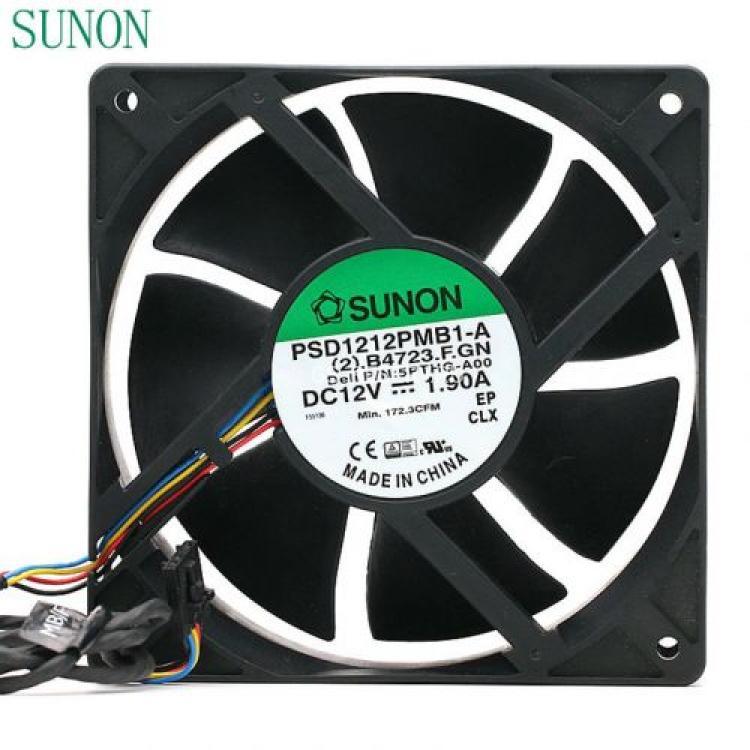 Вентилятор Sunon 1,7A 12v 4000 об/мин 190CFM 63dB 120x120x38mm(PSD1212PMB1-F)