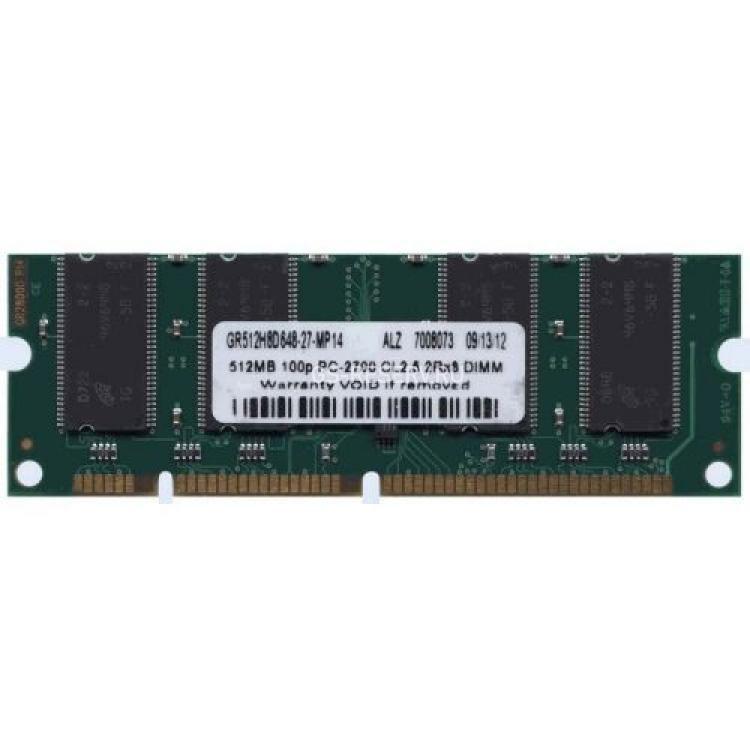 RAM SO-DIMM DDR HP 512Mb For LaserJet 2410 2420 2420d 2420dn 2430tn 2430dtn 4200 4250 4300 4350 4345 4730 5200 9000 9040 9050 M5025 M5035 M9040 M9050 Digital Sender 92500(Q2628AX)