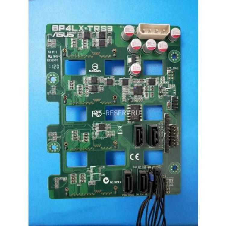 Плата Backplane ASUS 4xHotSwap SAS/SATA 3.5" For TS700-E7 TS300-E8 TS300-E7(BP4LX-TRS8)