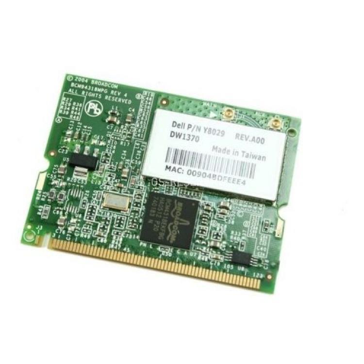 Модуль WiFi Dell TrueMobile 1350 (Broadcom) 802.11b/g 54Mbit/s miniPCI(BCM94306MPSG)
