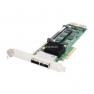 Контроллер SAS RAID Intel (LSI Logic) MegaRAID SAS LSISAS1078 500Mhz 512Mb(1Gb) Int-2xSFF8087 Ext-2xSFF8088 8xSAS/SATA RAID60 U300 PCI-E8x(D92497-155)