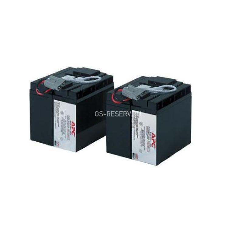 Комплект Аккумуляторных Батарей APC 12V/17Ah 4xBatteries Для SUA2200RMXLI3U SUA2200XLI SUA2200I SUA3000RMXLI3U SUA3000XLI SUA3000I SUA5000RMI5U SUA48XLBP(RBC55)