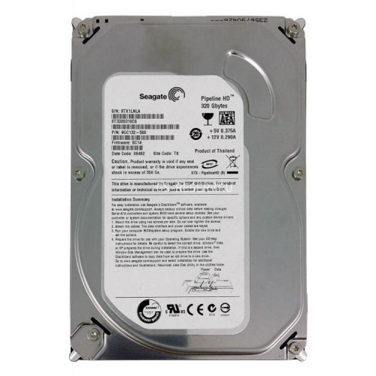 Жесткий Диск Seagate Pipeline HD.1 320Gb (U300/5900/8Mb) SATAII(ST3320310CS)