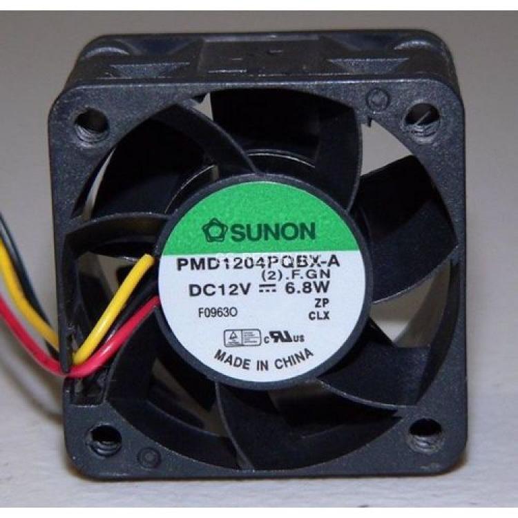 Вентилятор Sunon 1,57A 12v 13000об/мин 23,5CFM 51,5dBa 40x40x28mm 6,8Wt 3-Wire(PMD1204PQBX-A)