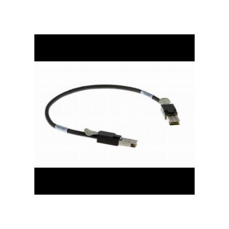 Кабель SAS Cisco FlexStack Stacking Cable 1xSFF-8088 (miniSAS) To 1xSFF-8088 (miniSAS) StackWise Plus 50cm/0.5m For Catalyst 2960-S 2960 2960X 2960G 3120 Catalyst Blade Switch 3000 Series(CAB-STK-E-0.5M=)