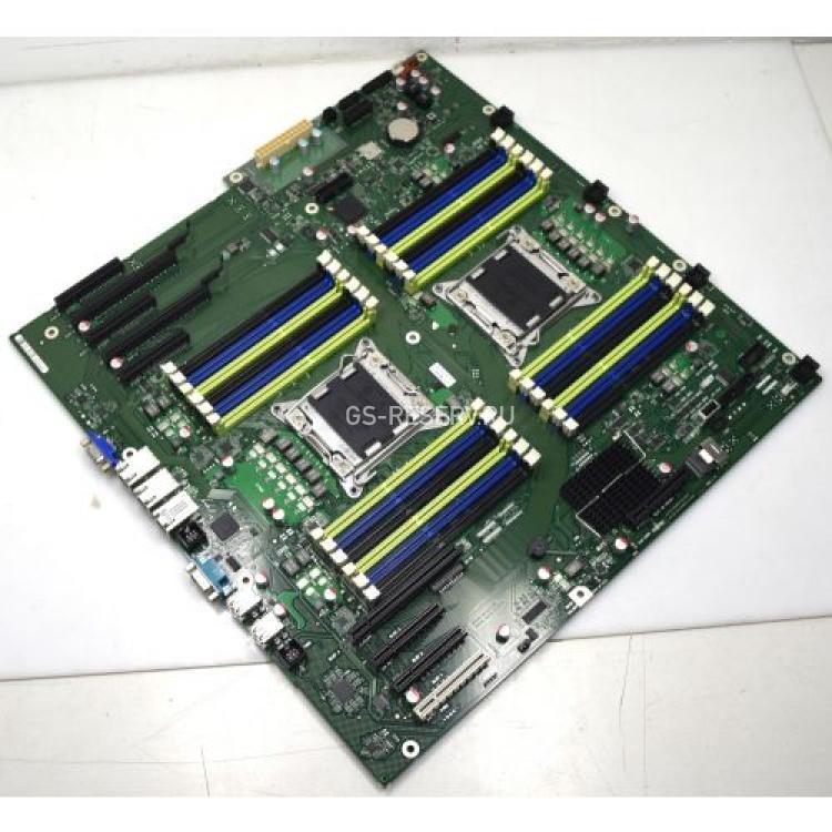 Материнская Плата Fujitsu iC602 Dual Socket 2011 24DDR3 4SAS 1xSFF-8087 2SATAIII 3PCI-E16x 7PCI-E8x SVGA 3xGbLAN E-ATX 8000Mhz For Primergy RX350S8 RX300S8 TX300S8(D2949-B17-GS-1)