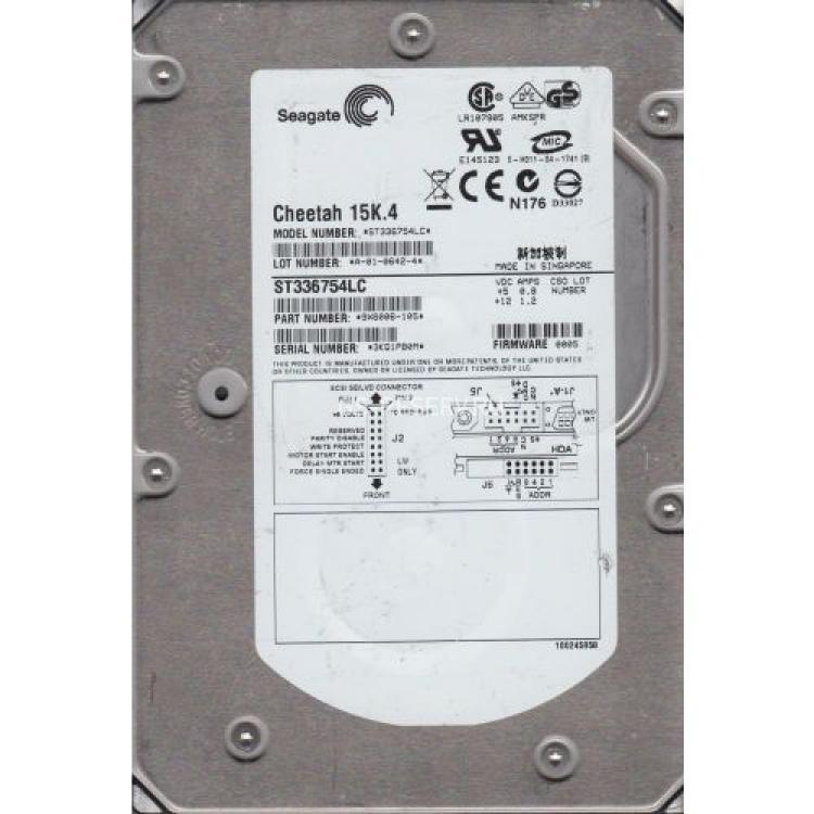 Жесткий Диск Seagate Cheetah 15K.4 36,7Gb (U320/15000/8Mb) 80pin U320SCSI(9X6006)