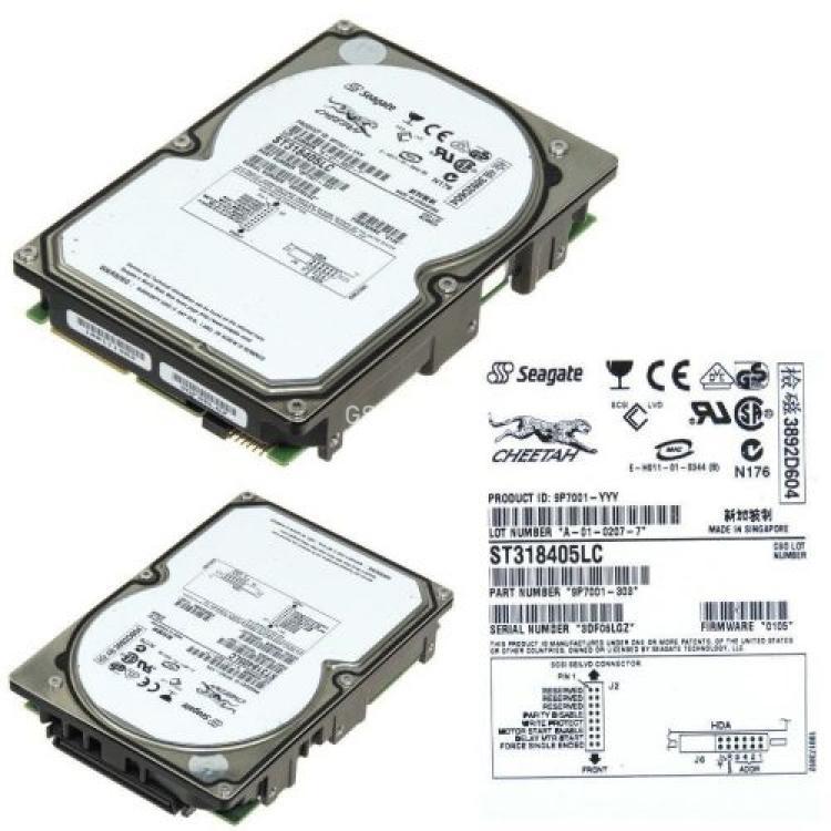 Жесткий Диск Seagate Cheetah 36XL 18,4Gb (U160/10000/4Mb) 80pin U160SCSI(9P7001)
