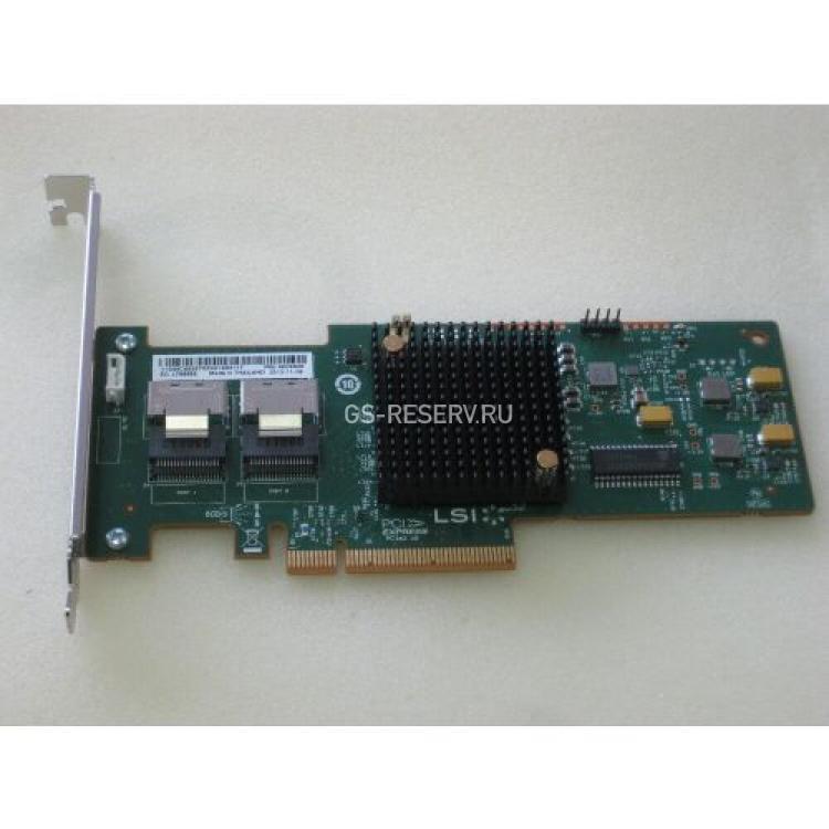 Контроллер SAS RAID Intel (LSI Logic) MegaRAID SAS Intel IOP333 500Mhz 2xLSI Logic 1068 256Mb Int-4xSFF8087 16xSAS/SATA RAID60 U300 PCI-E8x(896897)
