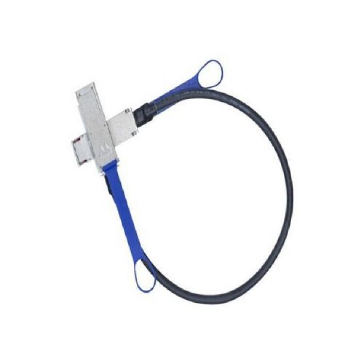Кабель InfiniBand Mellanox 56Gb/s QSFP To QSFP Passive Copper VPI IB FDR LSZH 150cm/1,5m(MCP170L-F01A)