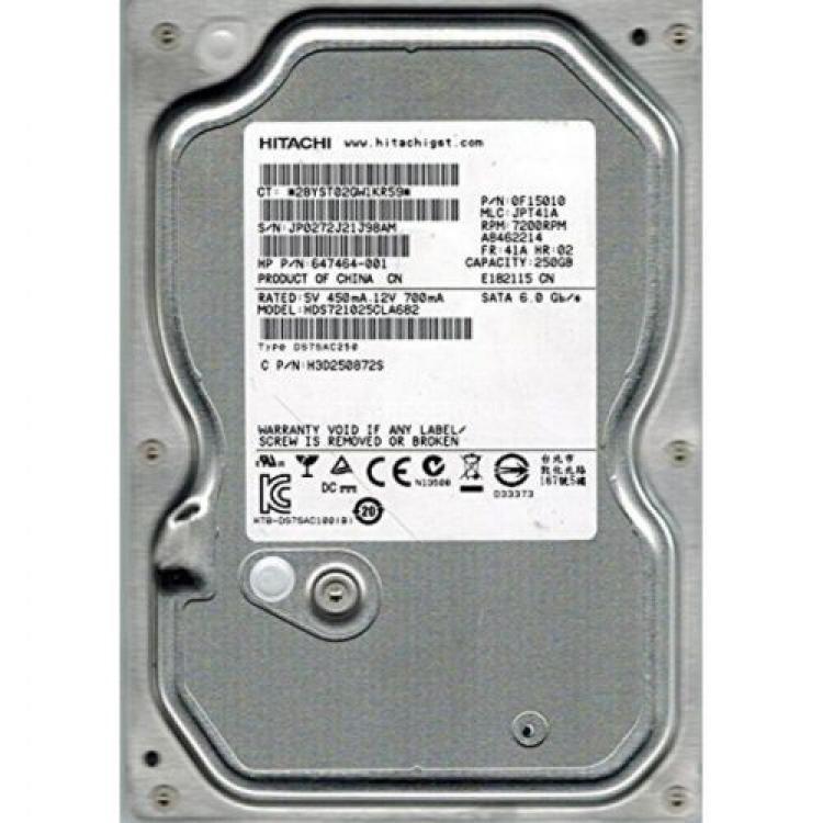 Жесткий Диск Hitachi Deskstar 7K1000.C 250Gb (U600/7200/8Mb) 6G SATAIII(0F10379)