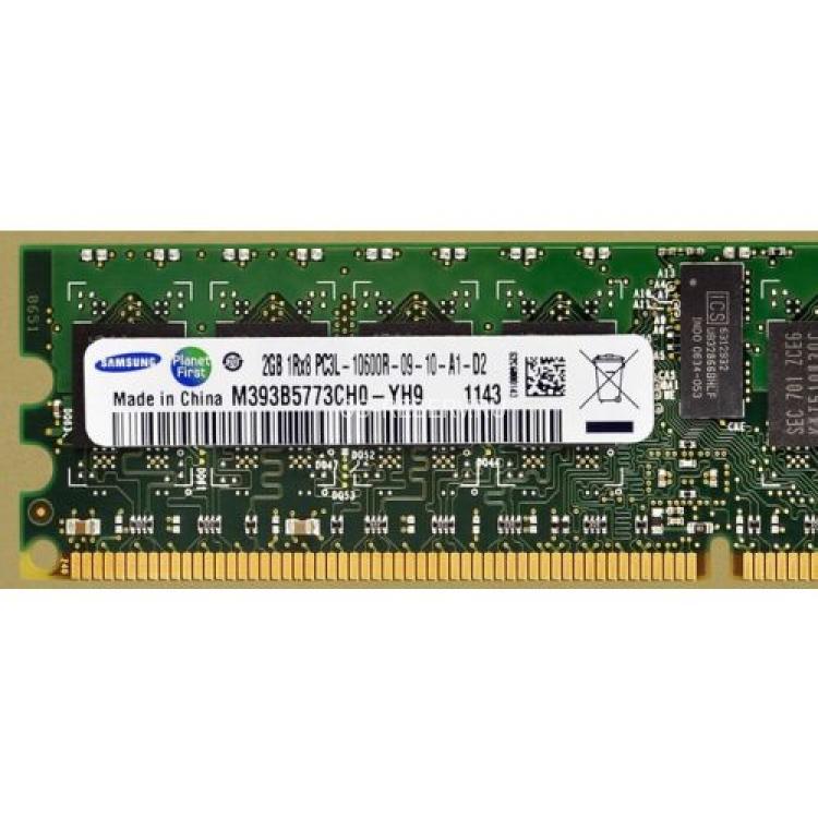RAM DDRIII-1333 Samsung 2Gb 1Rx8 REG ECC PC3L-10600R-09(M393B5773CH0-YH9)