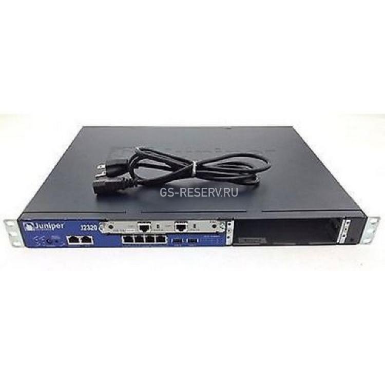 Маршрутизатор Juniper J2320 1Gb DRAM UAC UTM 4x1Gbit/s 4xRJ45 2xUSB 3xPIM 1U 19"(J2320-JH)