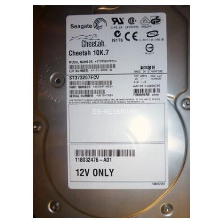 Жесткий Диск Seagate Cheetah 10K.7 73,3Gb (U2048/10000/16Mb) 40pin Fibre Channel 3,5"(9X3007)