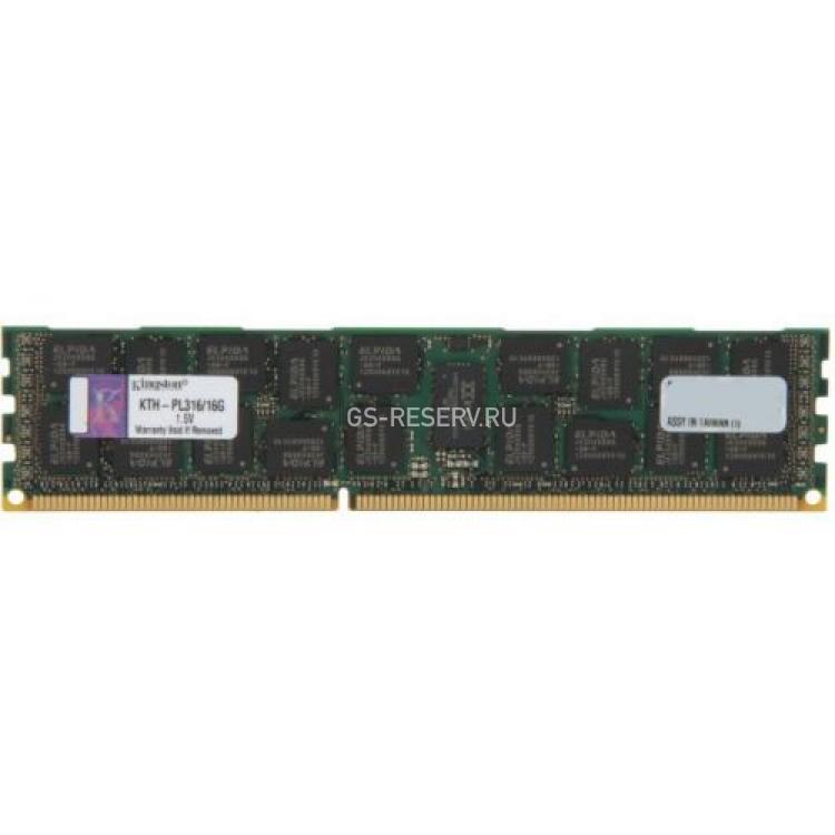RAM DDRIII-1600 Kingston 16Gb 2Rx4 PC3-12800R-11 For 672631-B21 672633-B21 684031-001 684066-B21 A2Z52AA(KTH-PL316/16G)