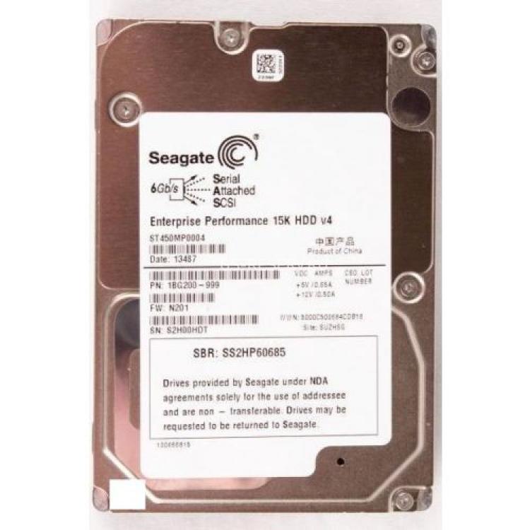 Жесткий Диск Seagate Enterprise Performance 15K HDD v4 450Gb (U600/15000/128Mb) 512n 6G SAS 2,5"(ST450MP0004)