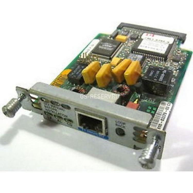 Модуль Cisco 1-Port 4-Wire 56Kbps DSU/CSU WAN Interface Card(800-03279)