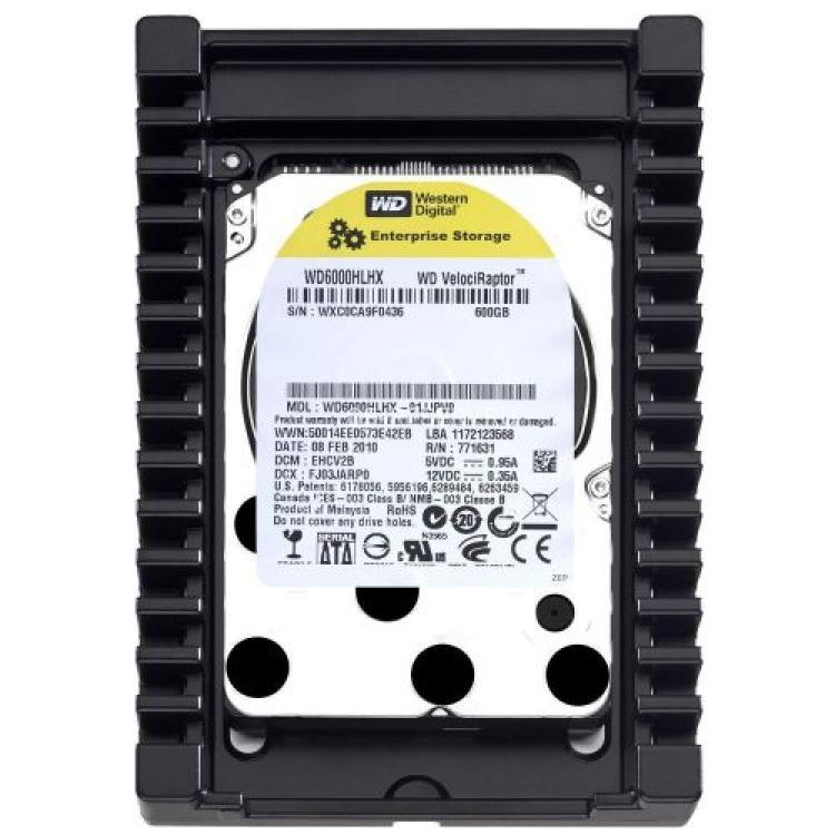 Жесткий Диск Western Digital VelociRaptor 600Gb (U600/10000/32Mb) RAFF 6G SATAIII 2,5"(WD6000HLHX)