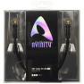 Кабель Антенный Avinity SAT Cable 90dB Coax(m) - Coax(f) Audio/Video 1m(00107568)