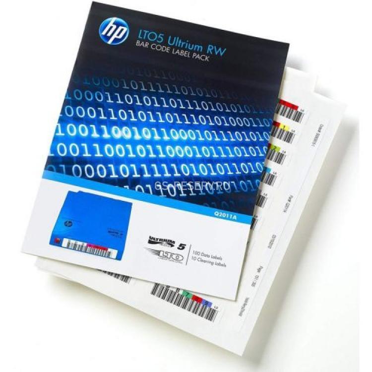 Комплект Bar Code Наклеек HP LTO5 RW(Q2011A)