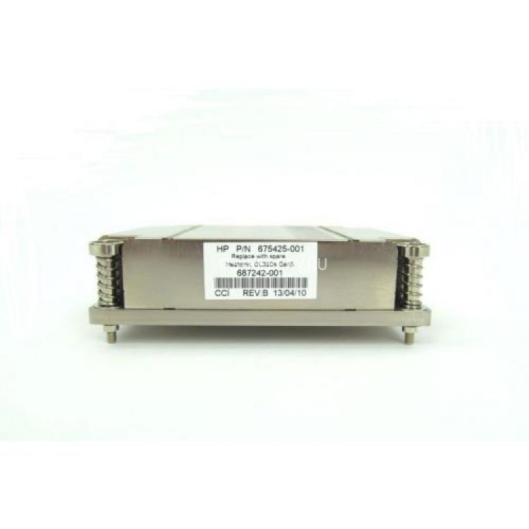 Радиатор 1U HP Socket LGA1150 LGA1151 For DL320e Gen8 DL320e Gen8 V2 DL20 Gen10 DL20 Gen9(675425-001)