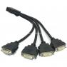 Кабель Matrox KX-20 To 4x DVI-I Splitter For Matrox M9140 Series QDAP128 QID-E128LPAF(F16104-01)