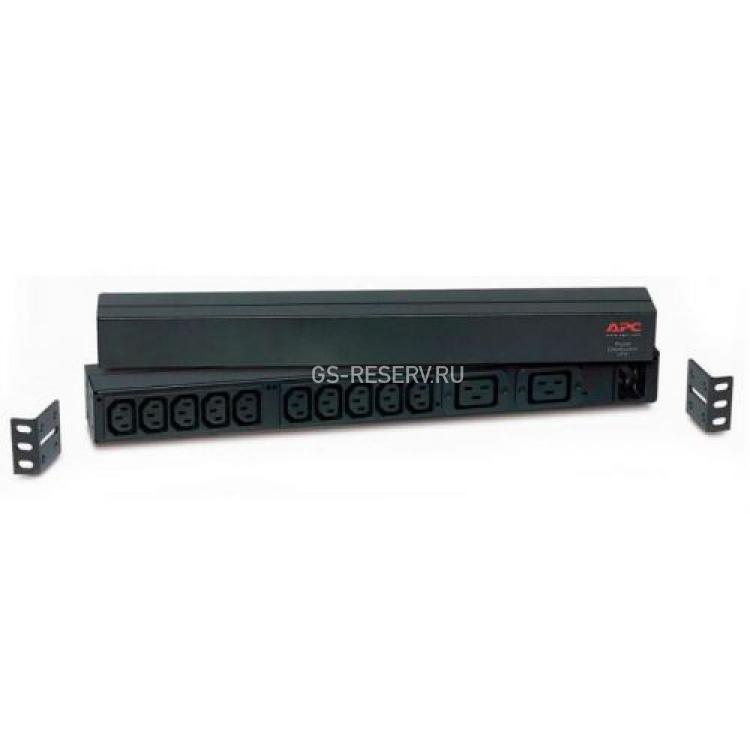 Распределительное Устройство Электропитания APC Horizontal Power Distribution Unit PDU 16A 208/230V In-C20 Out-2xC19 8xC13 1U 2,3Kg(AP9559)
