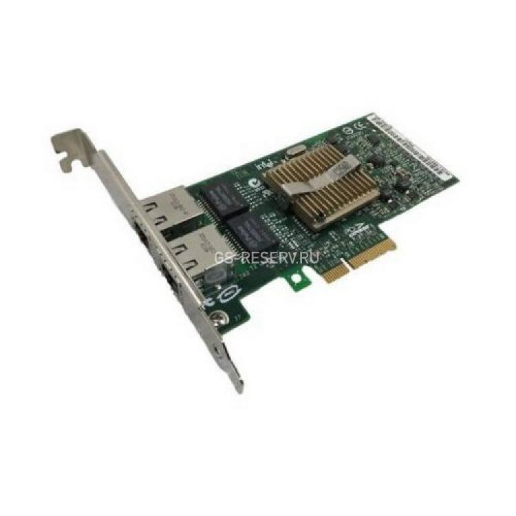 Сетевая Карта Intel Pro/1000 PT Dual Port Server Adapter i82571EB 2x1Гбит/сек 2xRJ45 LP PCI-E4x(D28213)