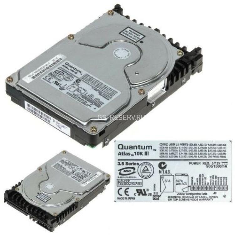 Жесткий Диск Quantum Atlas 10K-II 18,4Gb (U160/10000/2Mb) 68pin U160SCSI(TY18L)