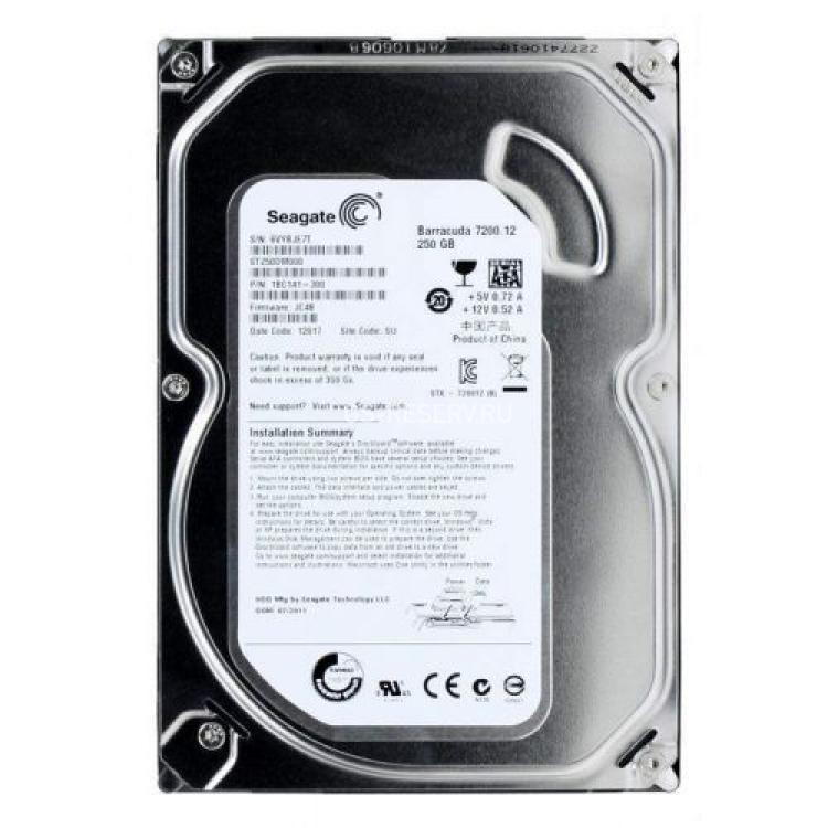 Жесткий Диск Seagate Desktop HDD 250Gb (U600/7200/16Mb) 6G SATAIII(1BD141)