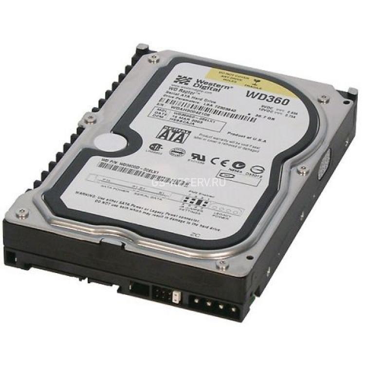 Жесткий Диск Western Digital Raptor 36,7Gb (U150/10000/8Mb) SATA(WD360GD)