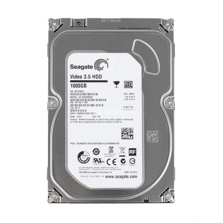 Жесткий Диск Seagate Video 3.5 HDD 1Tb (U600/5900/64Mb) NCQ 6G SATAIII(1CT162)